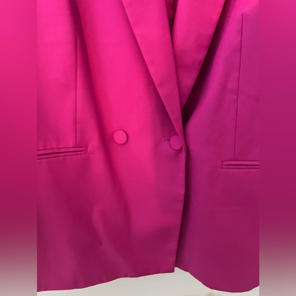 ❤️ OFFERS ❤️ Pink HM One-Button Double Breasted Blazer - Picture 4 of 5